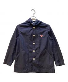 DANTON（ダントン）の古着「ダウンプルーフフーデッドジャケット」｜ネイビー