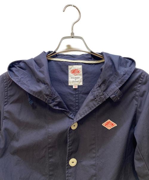 DANTON（ダントン）DANTON (ダントン) ダウンプルーフフーデッドジャケット ネイビー サイズ:xsの古着・服飾アイテム
