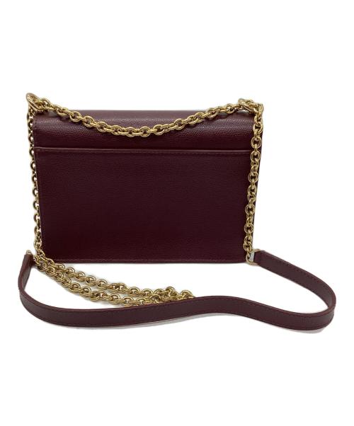 FURLA（フルラ）FURLA (フルラ) ミニクロスボディーバッグ ワインレッドの古着・服飾アイテム