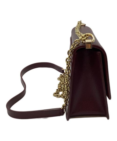 FURLA（フルラ）FURLA (フルラ) ミニクロスボディーバッグ ワインレッドの古着・服飾アイテム
