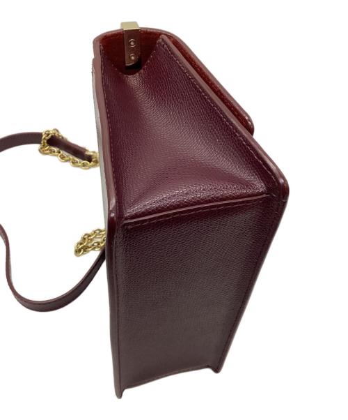 FURLA（フルラ）FURLA (フルラ) ミニクロスボディーバッグ ワインレッドの古着・服飾アイテム