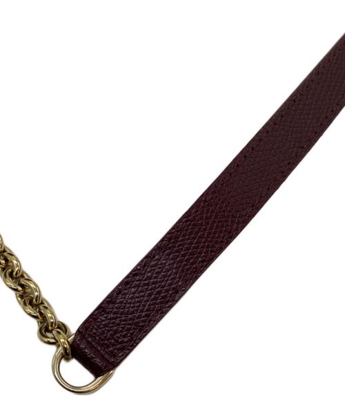 FURLA（フルラ）FURLA (フルラ) ミニクロスボディーバッグ ワインレッドの古着・服飾アイテム