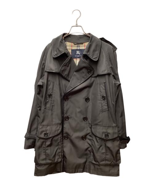 BURBERRY LONDON（バーバリーロンドン）BURBERRY LONDON (バーバリーロンドン) トレンチコート ブラック サイズ:Lの古着・服飾アイテム
