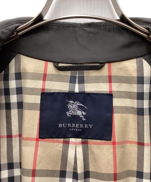 BURBERRY LONDON（バーバリーロンドン）BURBERRY LONDON (バーバリーロンドン) トレンチコート ブラック サイズ:Lの古着・服飾アイテム