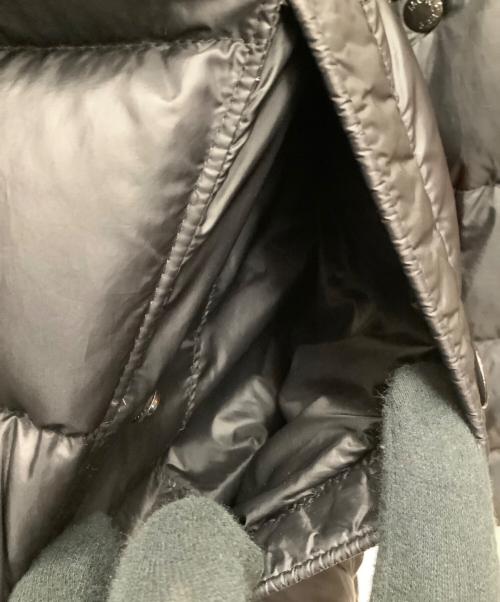 MONCLER（モンクレール）MONCLER (モンクレール) ダウンジャケット グレー×ブラック サイズ:1の古着・服飾アイテム