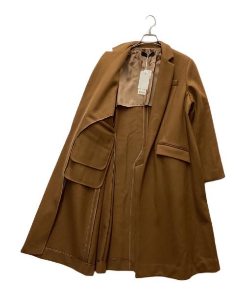SACRA（サクラ）SACRA (サクラ) ロングコート ブラウン サイズ:38の古着・服飾アイテム