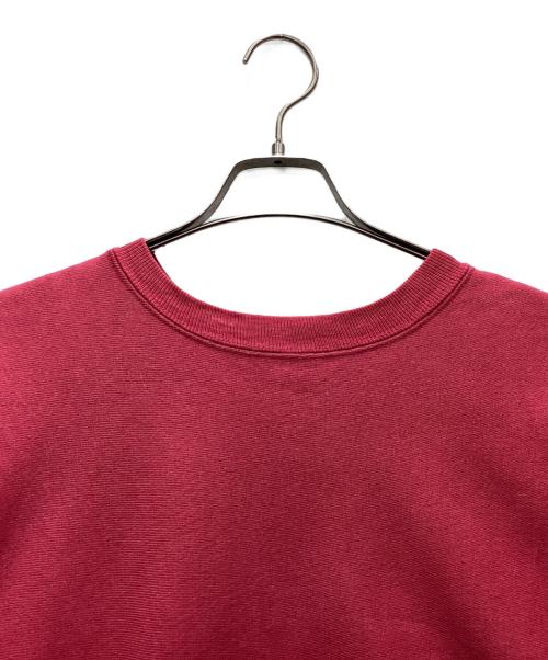Champion REVERSE WEAVE（チャンピオン リバース ウィーブ）Champion REVERSE WEAVE (チャンピオン リバース ウィーブ) クルーネックスウェット ピンク サイズ:Lの古着・服飾アイテム