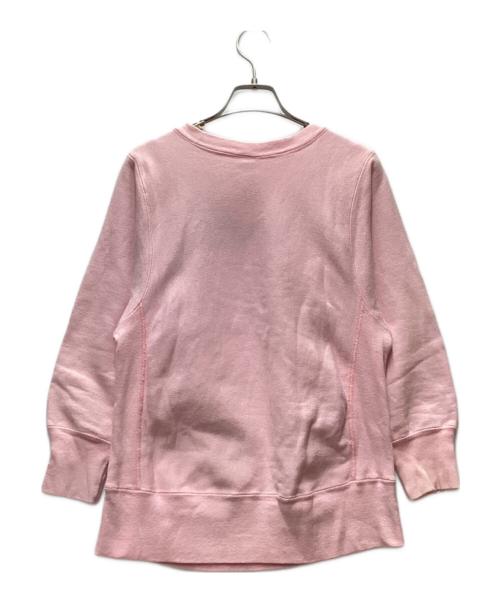 Champion REVERSE WEAVE（チャンピオン リバース ウィーブ）Champion REVERSE WEAVE (チャンピオン リバース ウィーブ) クルーネックスウェット ピンク サイズ:Sの古着・服飾アイテム
