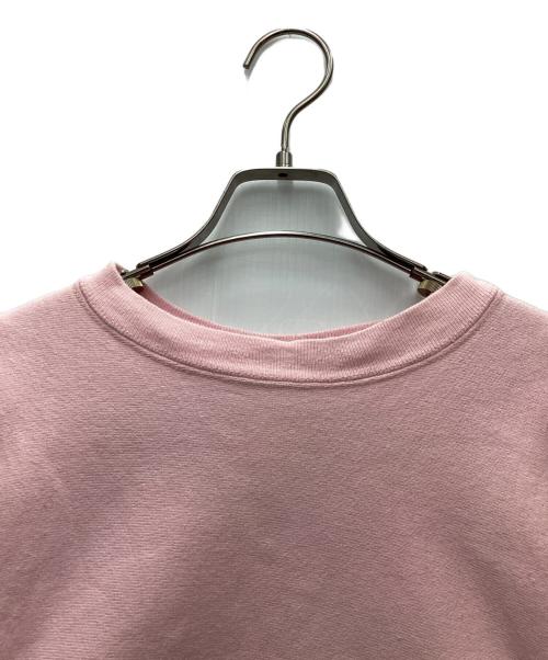 Champion REVERSE WEAVE（チャンピオン リバース ウィーブ）Champion REVERSE WEAVE (チャンピオン リバース ウィーブ) クルーネックスウェット ピンク サイズ:Sの古着・服飾アイテム