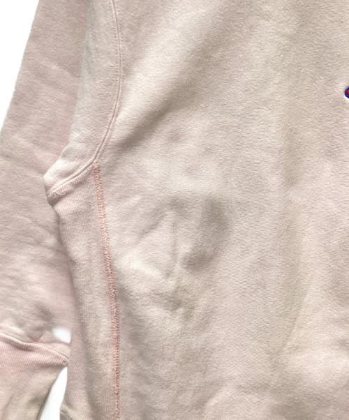 Champion REVERSE WEAVE（チャンピオン リバース ウィーブ）Champion REVERSE WEAVE (チャンピオン リバース ウィーブ) クルーネックスウェット ピンク サイズ:Sの古着・服飾アイテム