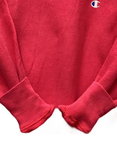 Champion REVERSE WEAVE（チャンピオン リバース ウィーブ）Champion REVERSE WEAVE (チャンピオン リバース ウィーブ) クルーネックスウェット ショッキングピンク サイズ:Lの古着・服飾アイテム