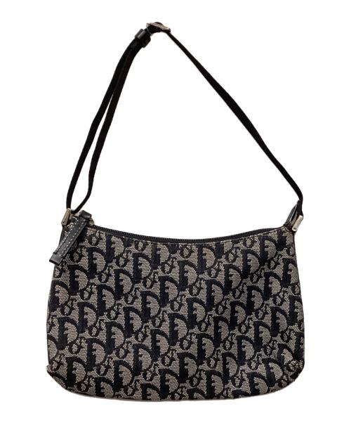 Christian Dior（クリスチャン ディオール）Christian Dior (クリスチャン ディオール) ハンドバッグ ベージュ×ブラックの古着・服飾アイテム