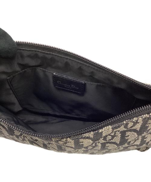 Christian Dior（クリスチャン ディオール）Christian Dior (クリスチャン ディオール) ハンドバッグ ベージュ×ブラックの古着・服飾アイテム