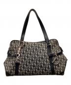 Christian Diorクリスチャン ディオール）の古着「トートバッグ」｜ブラック×ベージュ