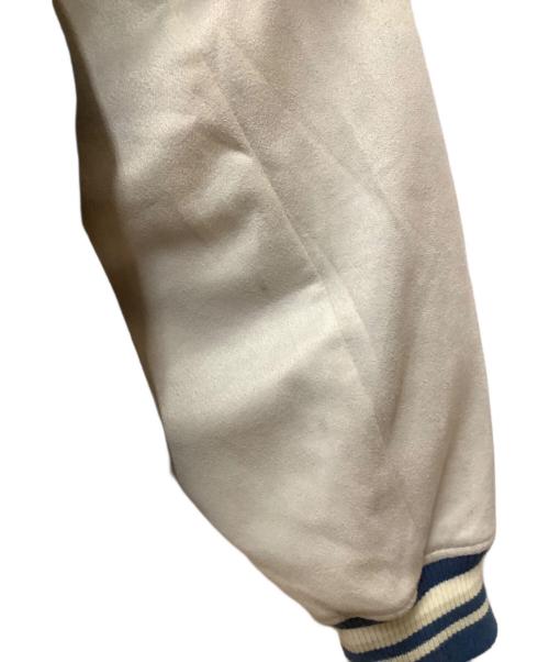 Cooperstown（クーパーズタウン）Cooperstown (クーパーズタウン) スタジャン ブルー×グレー サイズ:Lの古着・服飾アイテム