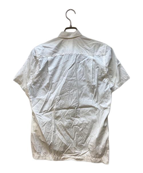 COMME des GARCONS SHIRT（コムデギャルソンシャツ）COMME des GARCONS SHIRT (コムデギャルソンシャツ) 半袖シャツ/カモフラージュ柄 グリーン×ホワイト サイズ:XSの古着・服飾アイテム