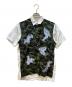 COMME des GARCONS SHIRT（コムデギャルソンシャツ）の古着「半袖シャツ/カモフラージュ柄」｜グリーン×ホワイト