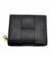 BOTTEGA VENETA (ボッテガベネタ) 2つ折り財布 ブラック：50000円
