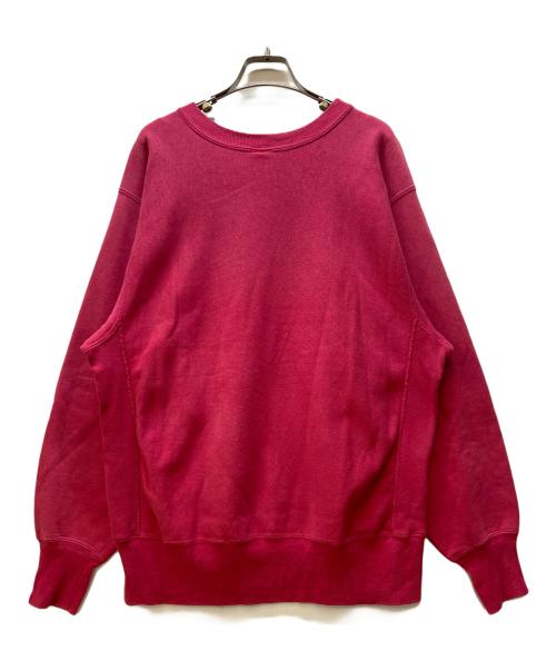 Champion REVERSE WEAVE（チャンピオン リバース ウィーブ）Champion REVERSE WEAVE (チャンピオン リバース ウィーブ) クルーネックスウェット ショッキングピンク サイズ:Lの古着・服飾アイテム