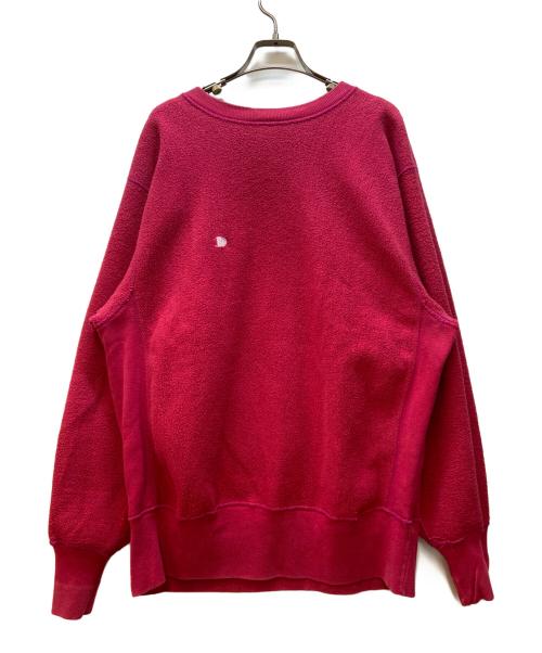 Champion REVERSE WEAVE（チャンピオン リバース ウィーブ）Champion REVERSE WEAVE (チャンピオン リバース ウィーブ) クルーネックスウェット ショッキングピンク サイズ:Lの古着・服飾アイテム