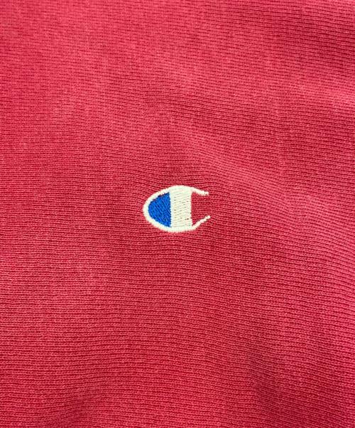 Champion REVERSE WEAVE（チャンピオン リバース ウィーブ）Champion REVERSE WEAVE (チャンピオン リバース ウィーブ) クルーネックスウェット ショッキングピンク サイズ:Lの古着・服飾アイテム