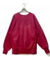Champion REVERSE WEAVE（チャンピオン リバース ウィーブ）の古着「クルーネックスウェット」｜ショッキングピンク