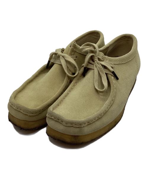 CLARKS（クラークス）CLARKS (クラークス) ワラビー ベージュ サイズ:27cmの古着・服飾アイテム