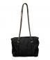 PRADA (プラダ) チェーンショルダーバッグ ブラック：35000円