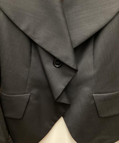 Vivienne Westwood（ヴィヴィアンウエストウッド）Vivienne Westwood (ヴィヴィアンウエストウッド) テーラードジャケット/ラブ襟 ブラック サイズ:40の古着・服飾アイテム