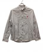 AMI Alexandre Mattiussiアミアレクサンドルマテュッシ）の古着「長袖シャツ」｜グレー×ホワイト