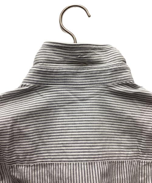 AMI Alexandre Mattiussi（アミアレクサンドルマテュッシ）AMI Alexandre Mattiussi (アミアレクサンドルマテュッシ) 長袖シャツ グレー×ホワイト サイズ:42の古着・服飾アイテム