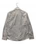 AMI Alexandre Mattiussi (アミアレクサンドルマテュッシ) 長袖シャツ グレー×ホワイト サイズ:42：10000円
