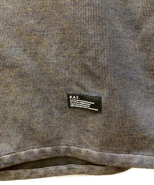 FAT（エフエーティー）FAT (エフエーティー) 半袖シャツ ブルー×イエロー サイズ:Lの古着・服飾アイテム