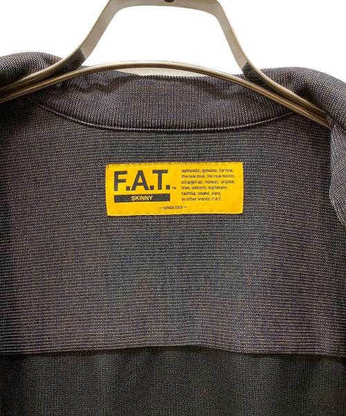 FAT（エフエーティー）FAT (エフエーティー) 半袖シャツ ブルー×イエロー サイズ:Lの古着・服飾アイテム