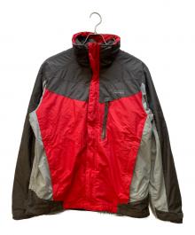 Columbia（コロンビア）の古着「ナイロンジャケット」｜レッド×グレー