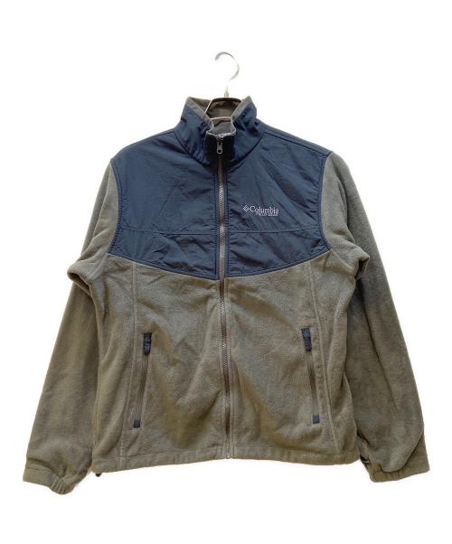 Columbia（コロンビア）Columbia (コロンビア) ナイロンジャケット レッド×グレー サイズ:Mの古着・服飾アイテム