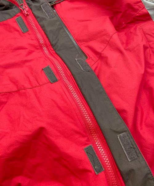 Columbia（コロンビア）Columbia (コロンビア) ナイロンジャケット レッド×グレー サイズ:Mの古着・服飾アイテム