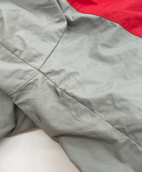 Columbia（コロンビア）Columbia (コロンビア) ナイロンジャケット レッド×グレー サイズ:Mの古着・服飾アイテム