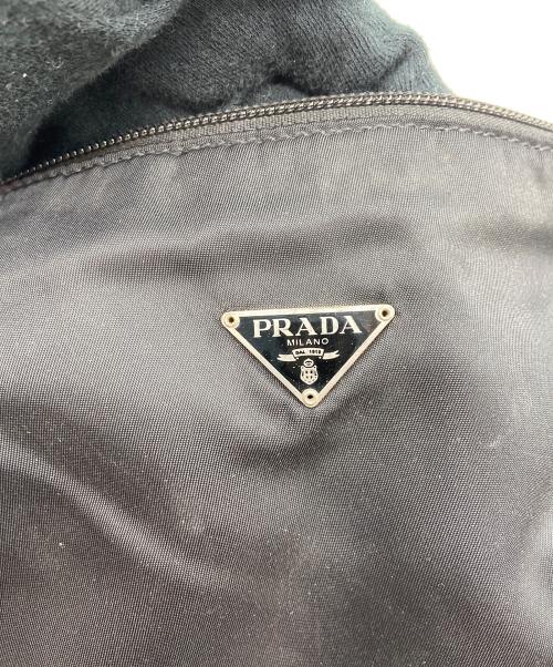 PRADA（プラダ）PRADA (プラダ) ナイロンポーチ ブラックの古着・服飾アイテム