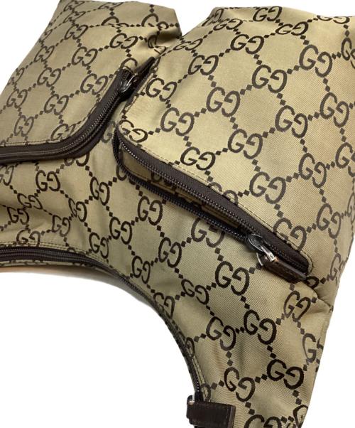 GUCCI（グッチ）GUCCI (グッチ) ワンショルダーバッグ ベージュの古着・服飾アイテム