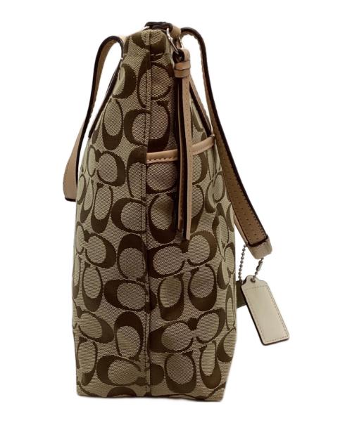 COACH（コーチ）COACH (コーチ) トートバッグ ベージュの古着・服飾アイテム