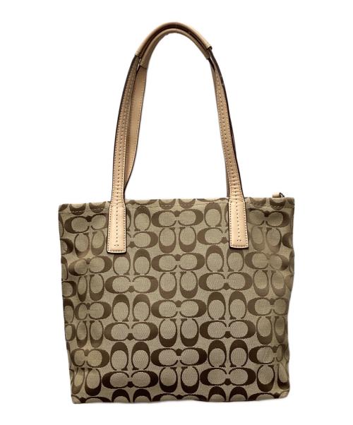 COACH（コーチ）COACH (コーチ) トートバッグ ベージュの古着・服飾アイテム