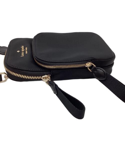 Kate Spade（ケイトスペード）Kate Spade (ケイトスペード) ショルダーポーチ ブラックの古着・服飾アイテム