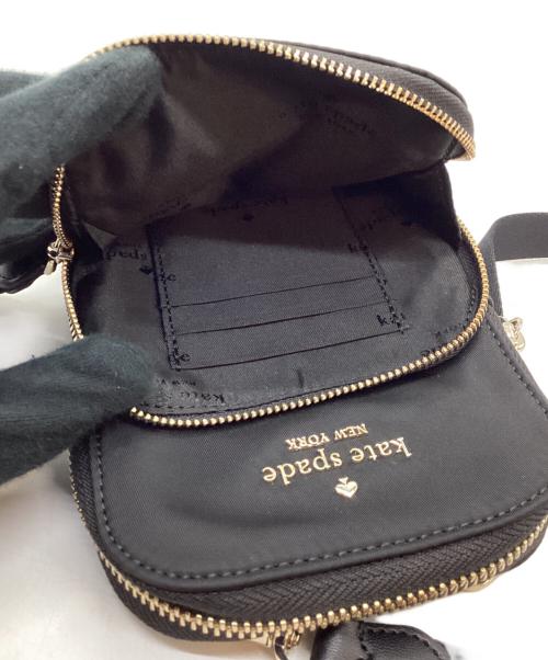 Kate Spade（ケイトスペード）Kate Spade (ケイトスペード) ショルダーポーチ ブラックの古着・服飾アイテム
