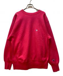 Champion（チャンピオン）の古着「クルーネックスウェット」｜ショッキングピンク