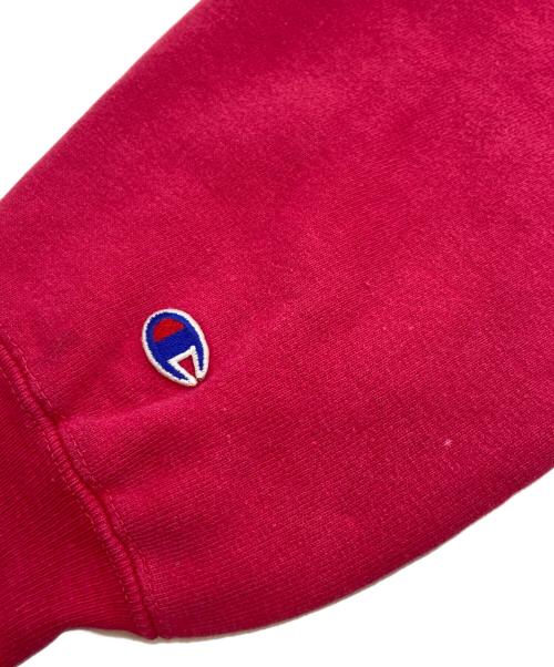 Champion（チャンピオン）Champion (チャンピオン) クルーネックスウェット ショッキングピンク サイズ:Lの古着・服飾アイテム