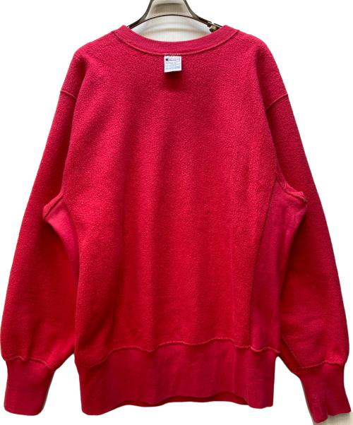 Champion（チャンピオン）Champion (チャンピオン) クルーネックスウェット ショッキングピンク サイズ:Lの古着・服飾アイテム