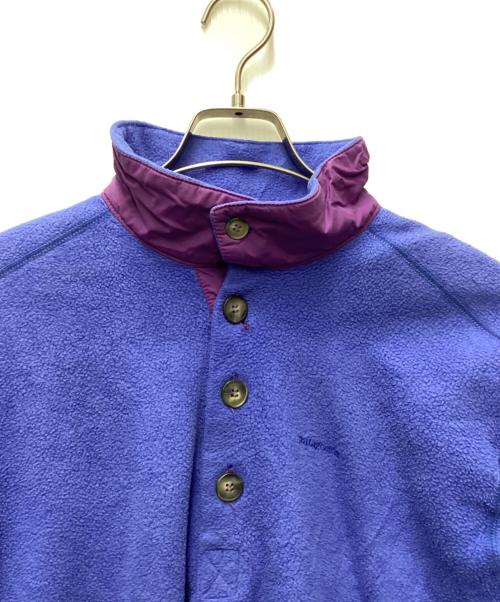 Patagonia（パタゴニア）Patagonia (パタゴニア) プルオーバーフリース ブルー サイズ:Mの古着・服飾アイテム