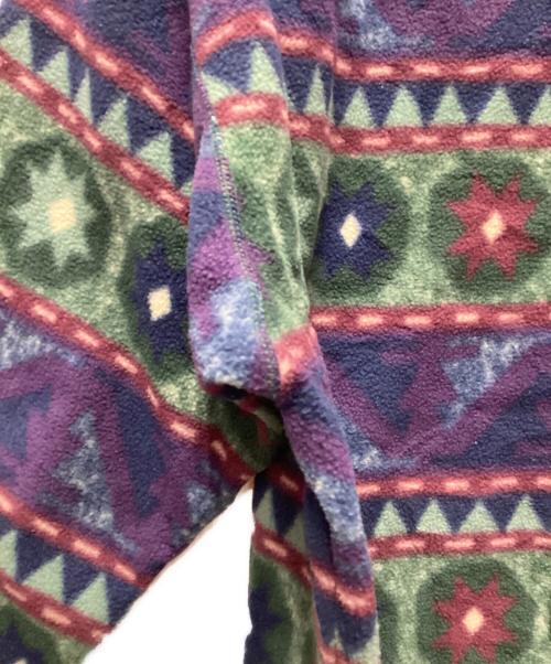 Columbia（コロンビア）Columbia (コロンビア) ハーフジップフリース ネイビー×パープル サイズ:Lの古着・服飾アイテム