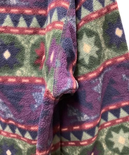 Columbia（コロンビア）Columbia (コロンビア) ハーフジップフリース ネイビー×パープル サイズ:Lの古着・服飾アイテム